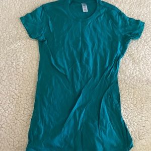 Turquoise tee